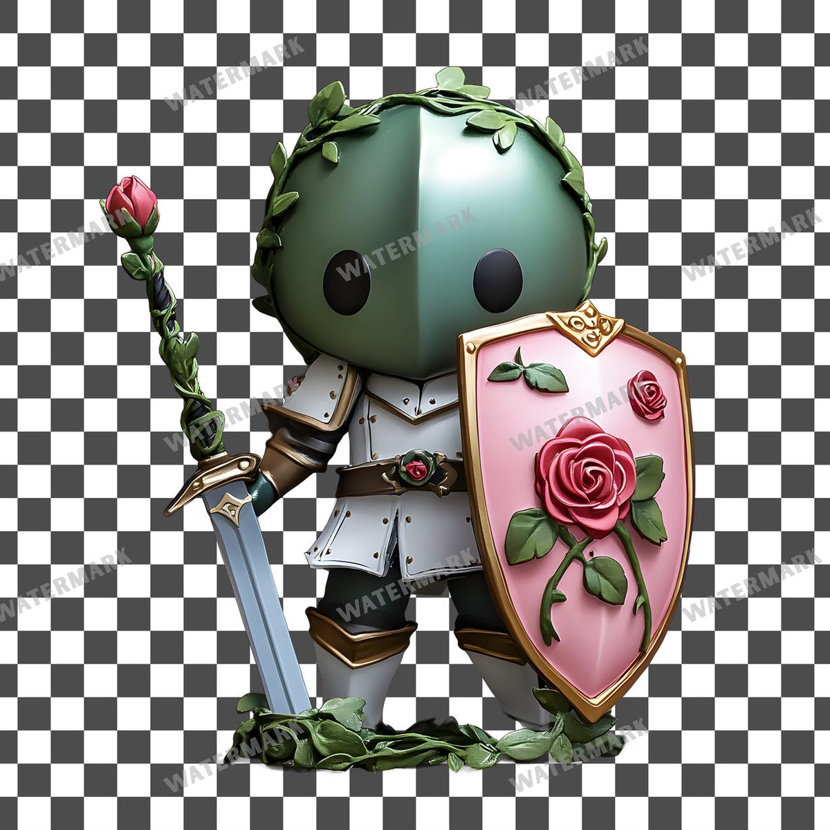 Chibi Flower Clipart Pngs