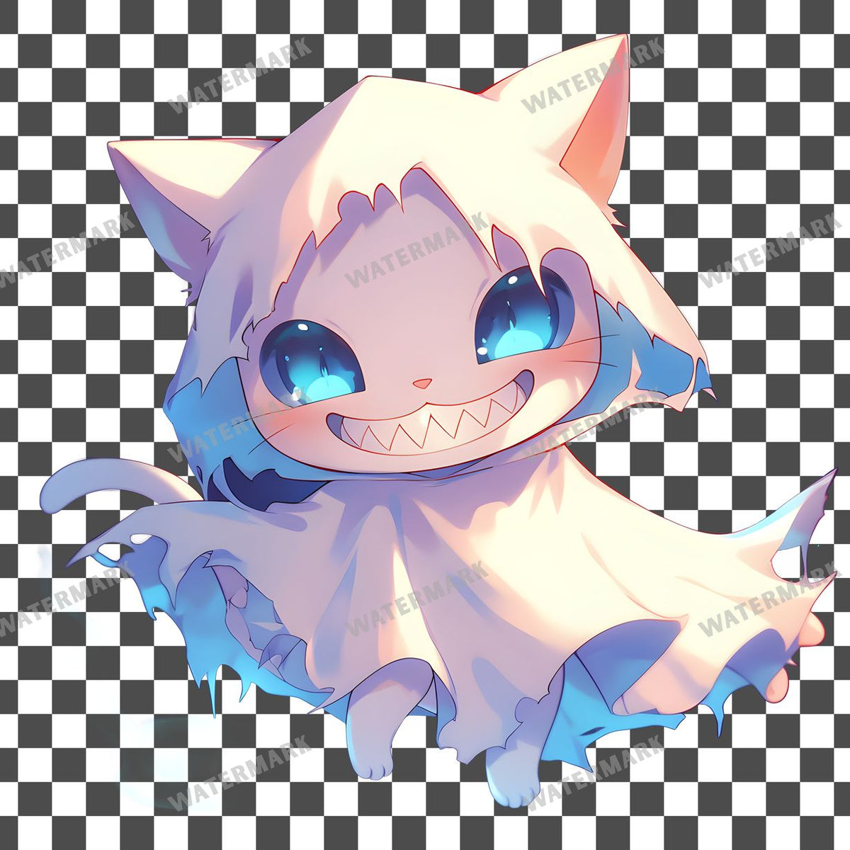 Chibi Ghost Clipart Pngs