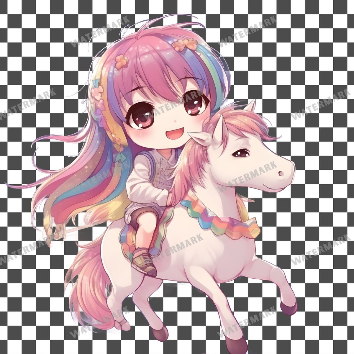 Chibi Girl Clipart Pngs