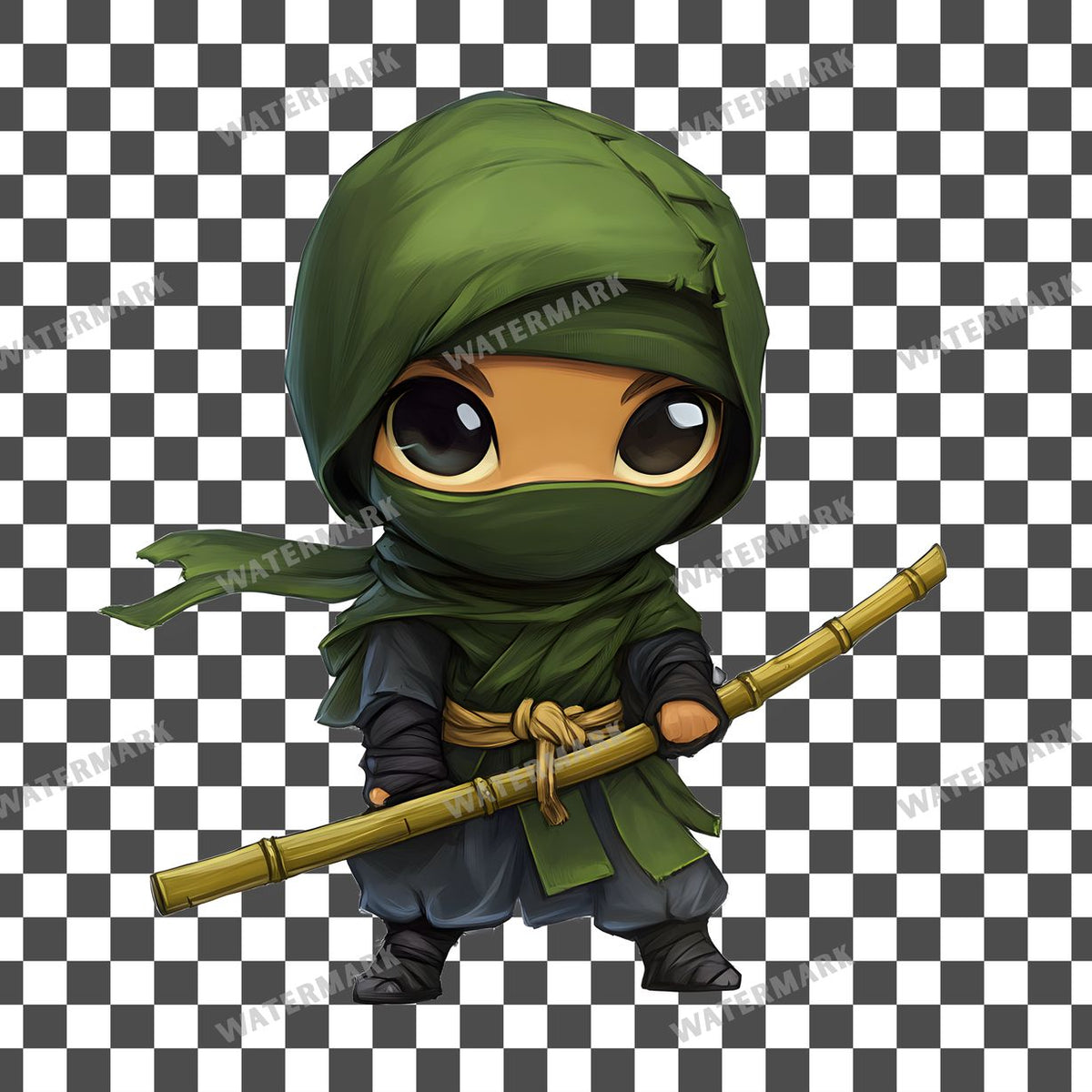 Chibi Jungle Clipart Pngs