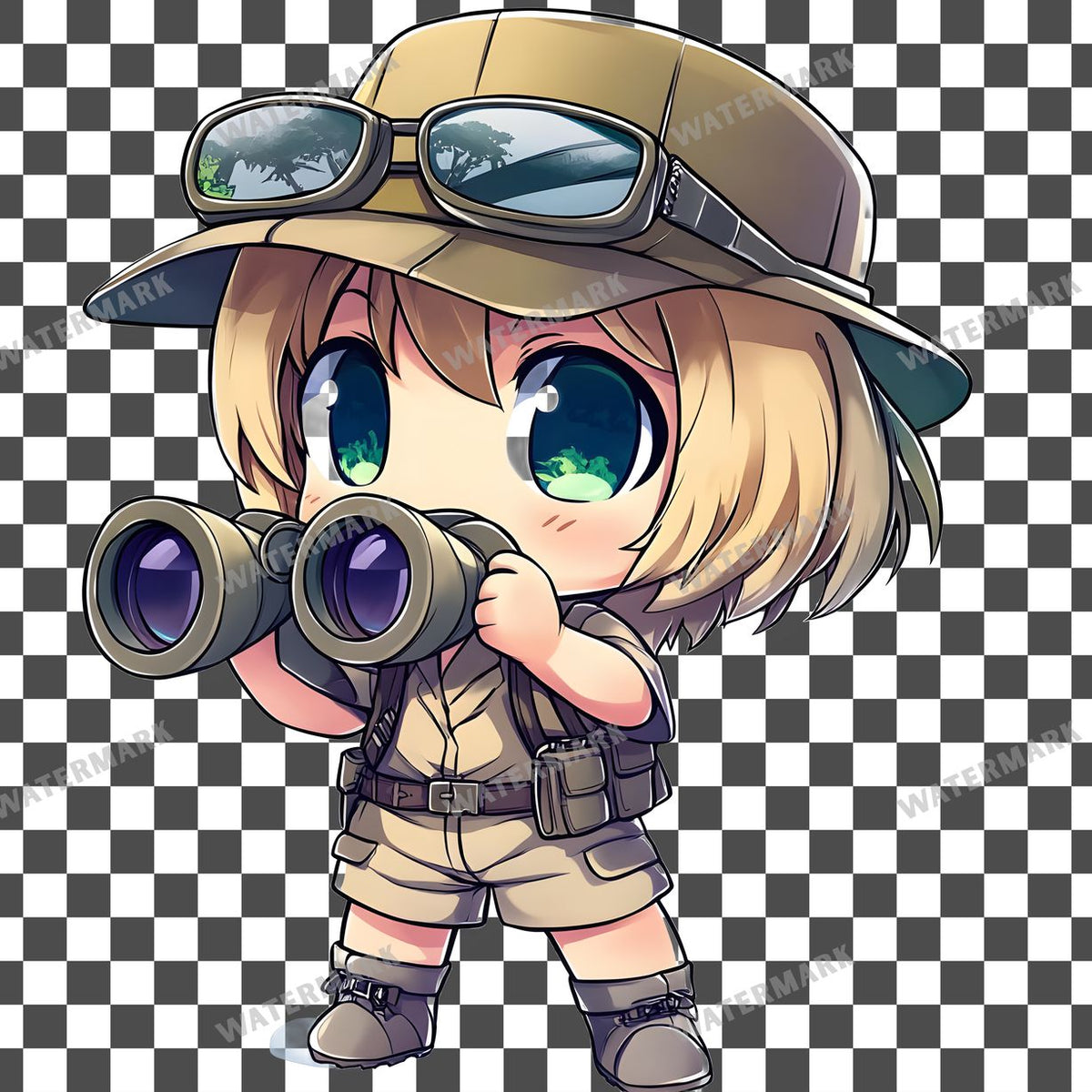 Chibi Jungle Clipart Pngs