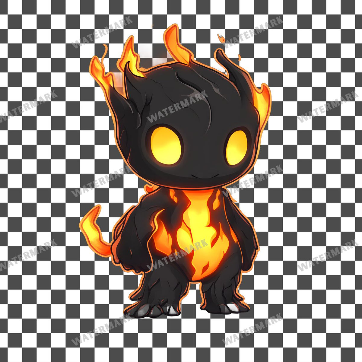 Chibi Lava Clipart Pngs