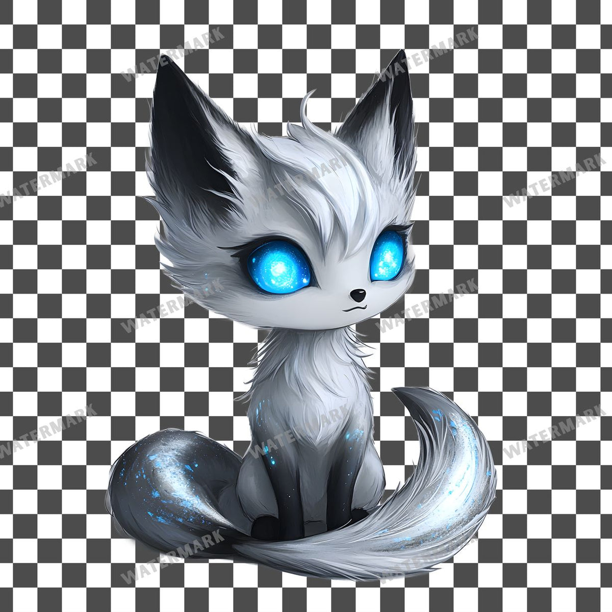 Chibi Lunar Clipart Pngs