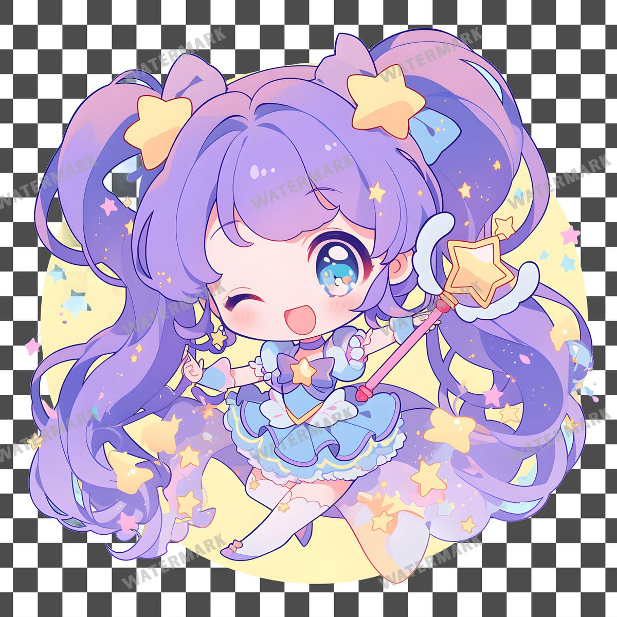 Chibi Magical Clipart Pngs