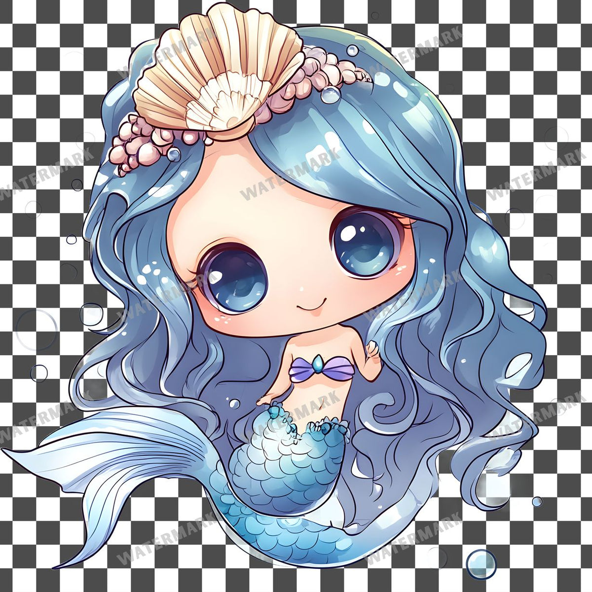 Chibi Ocean Clipart Pngs
