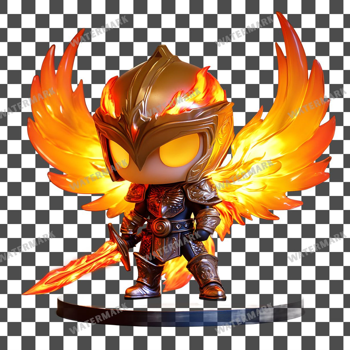 Chibi Phoenix Clipart Pngs
