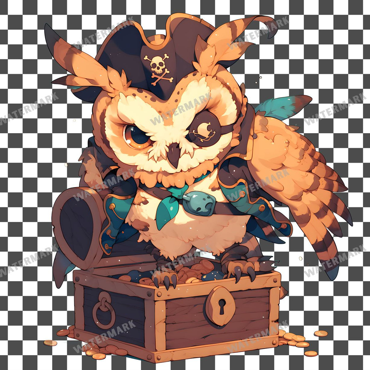 Chibi Pirate Clipart Pngs