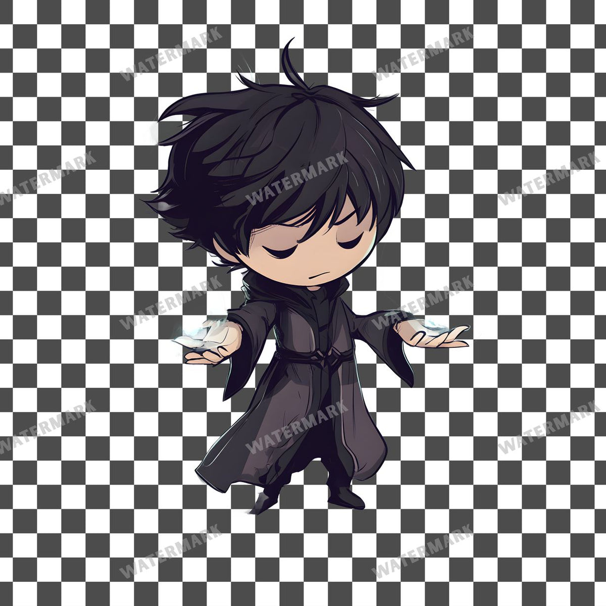Chibi Shadow Clipart Pngs