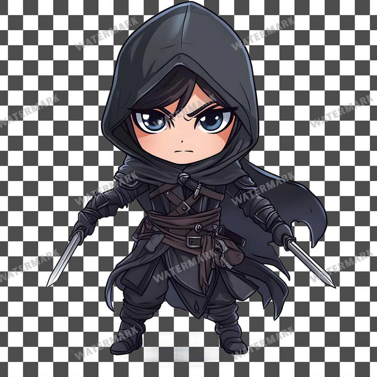 Chibi Shadow Clipart Pngs