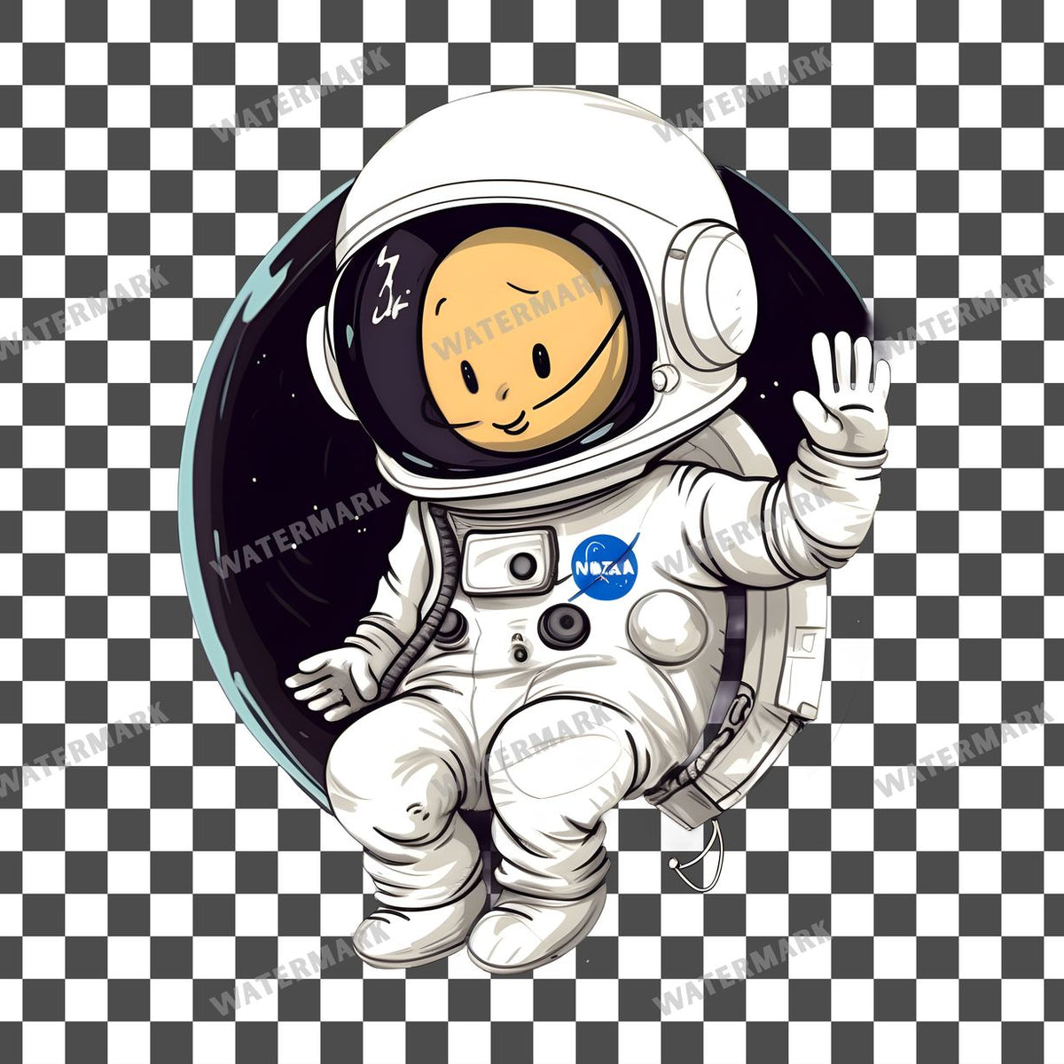 Chibiastronaut Clipart Pngs