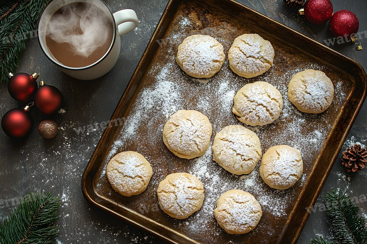 Christmas Cookie Backdrop Images