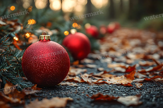 Christmas Park Scene Backdrop Images