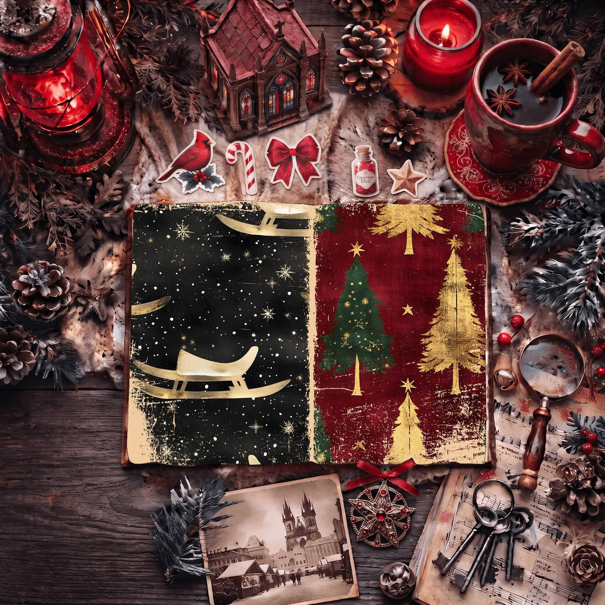 Christmas Digital Papers