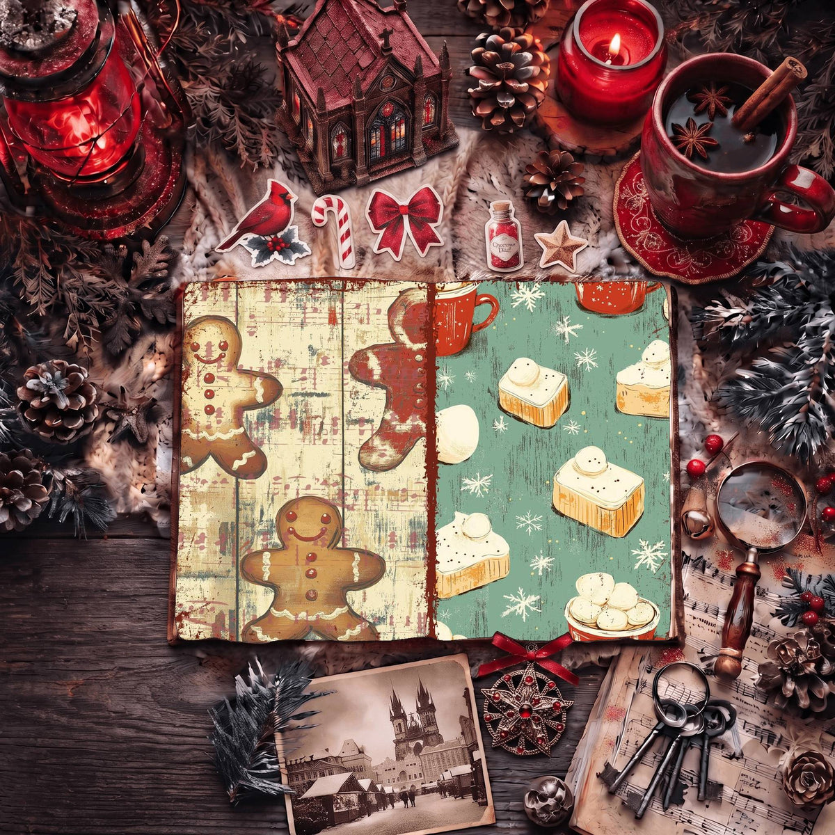 Christmas Digital Papers