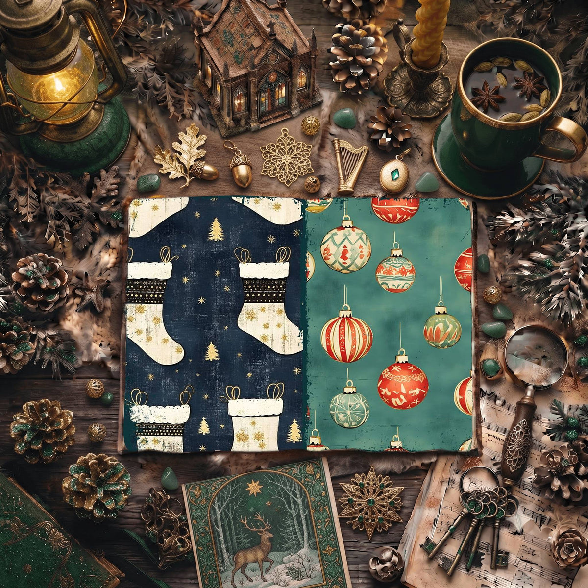 Christmas Digital Papers