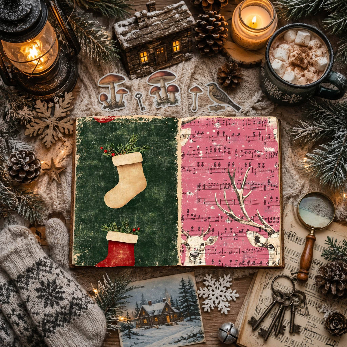 Christmas Digital Papers