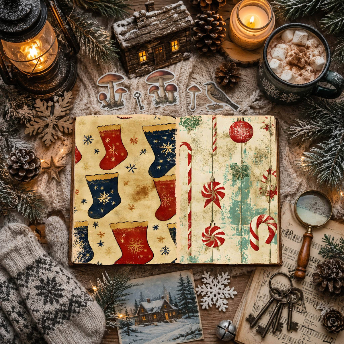 Christmas Digital Papers