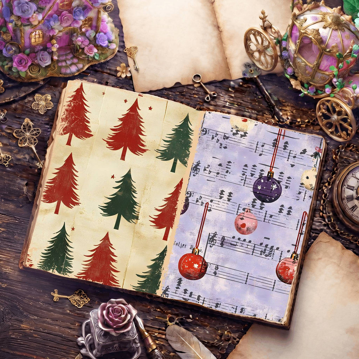Christmas Digital Papers