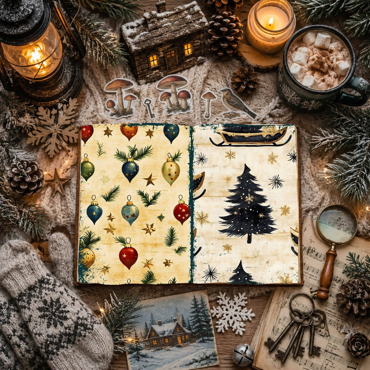 Christmas Digital Papers