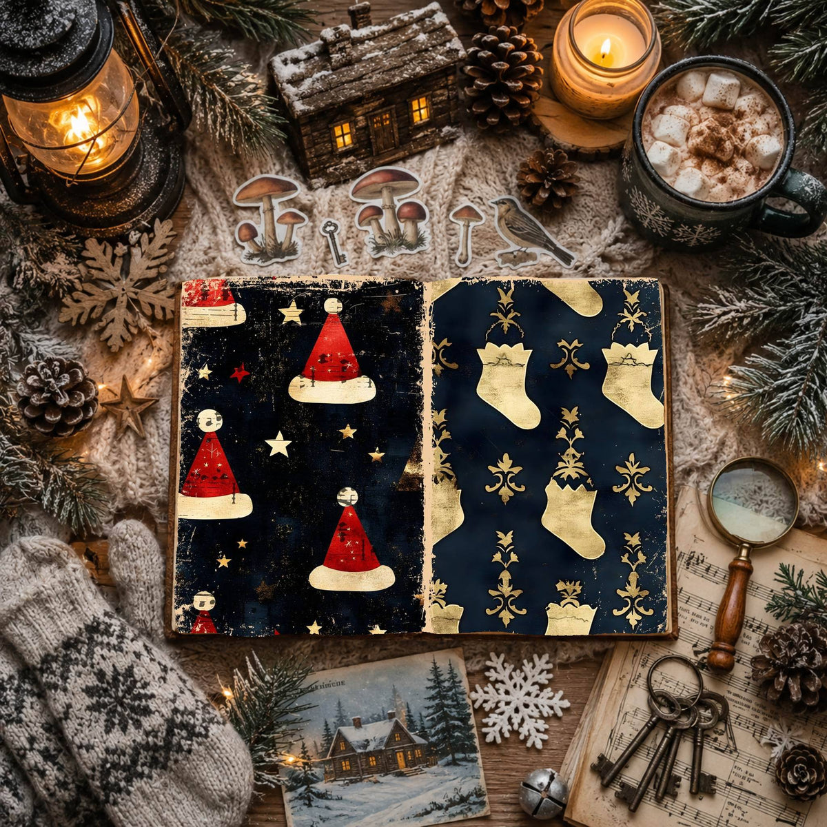 Christmas Digital Papers
