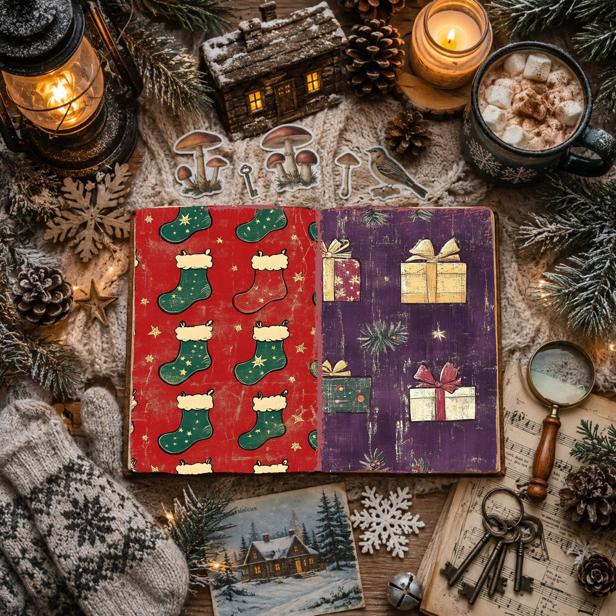 Christmas Digital Papers