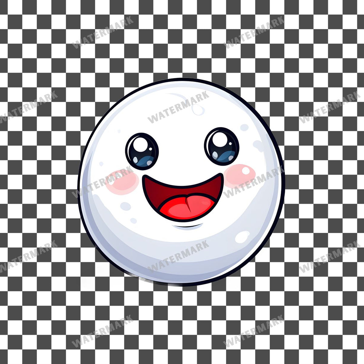 Christmas Kawaii Style Clipart Pngs