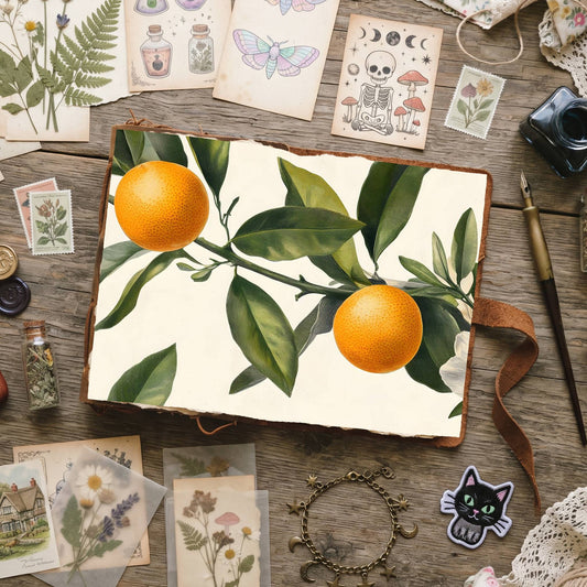Citrus Blossoms Digital Papers