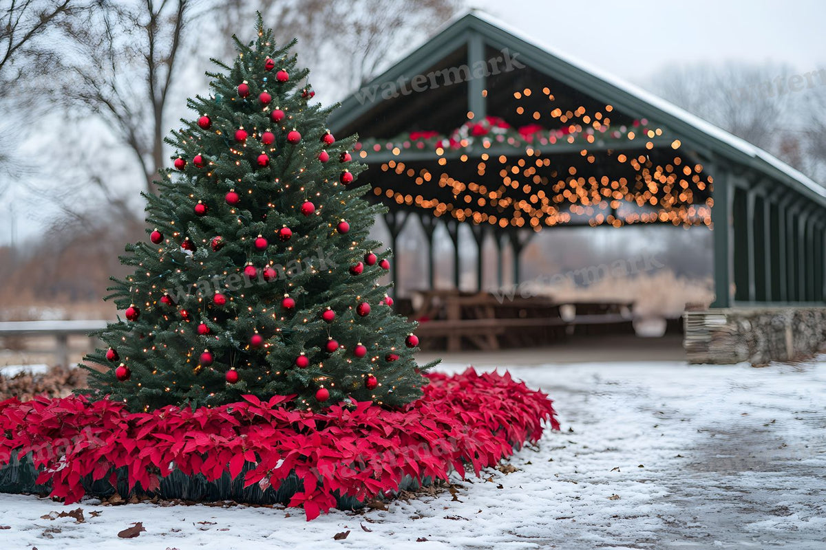 Classic Christmas Backdrop Images