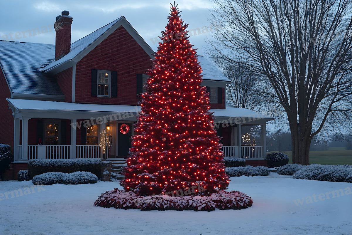 Classic Christmas Backdrop Images