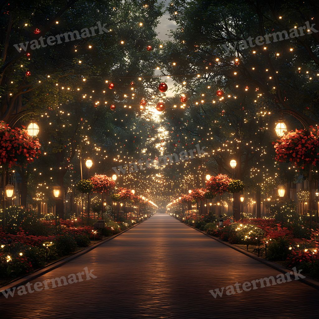 Classic Christmas Backdrop Images
