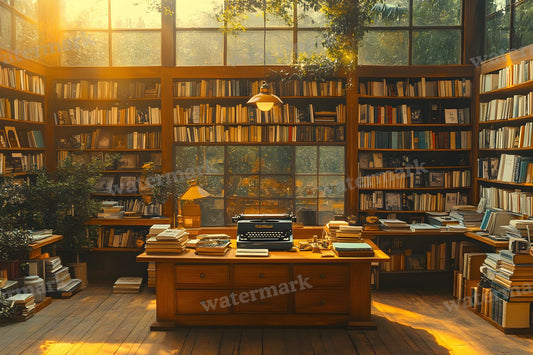 Classic Writers Room Backdrop Images