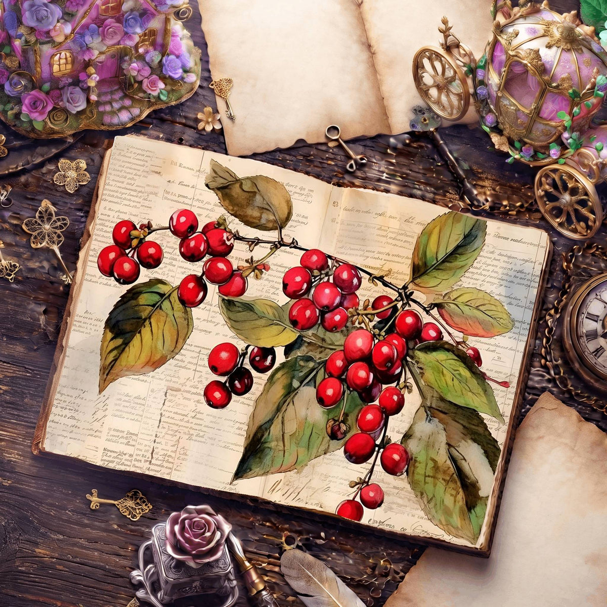 Coffee Beans Digital Papers