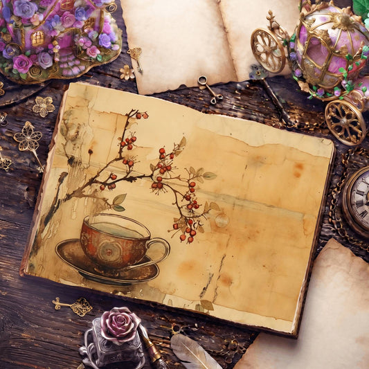 Coffee Cups Digital Papers