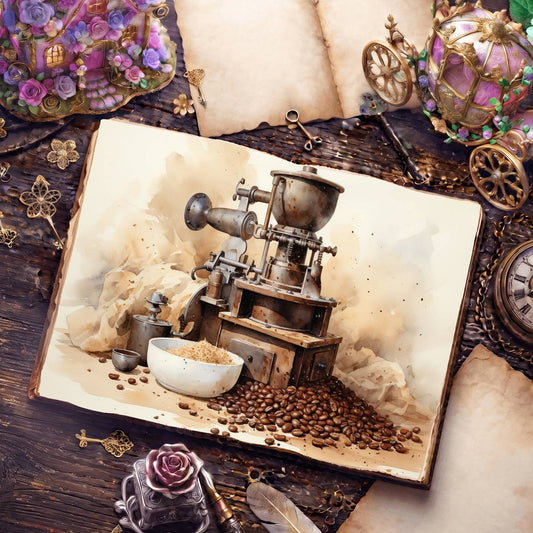 Coffee Shop Digital Papers