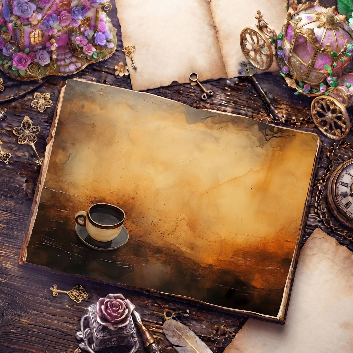 Coffee Digital Papers