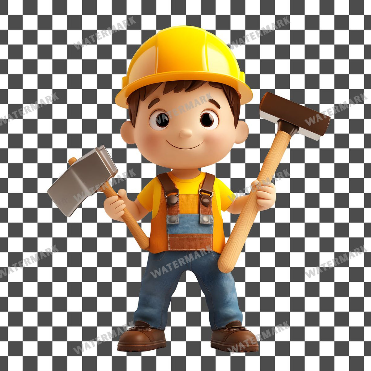 Construction Worker Clipart Pngs