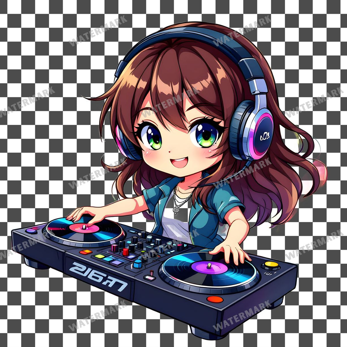 Cool Chibi Dj Clipart Pngs