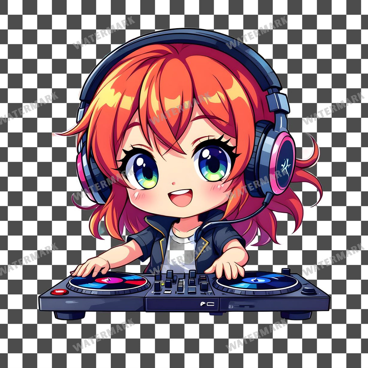 Cool Chibi Dj Clipart Pngs