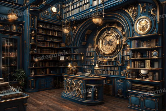 Copper Library Backdrop Images