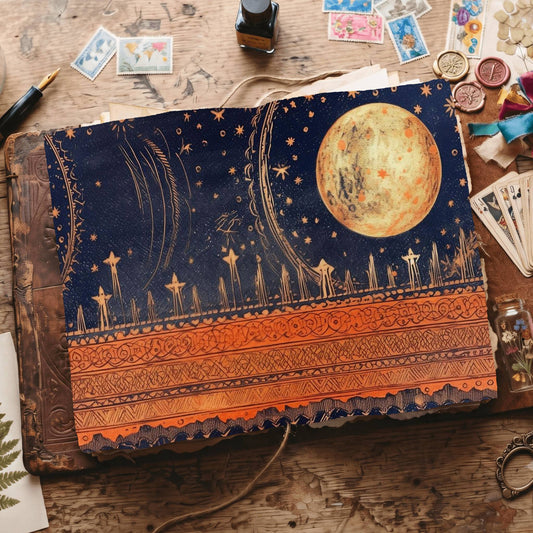 Copper Moon Digital Papers
