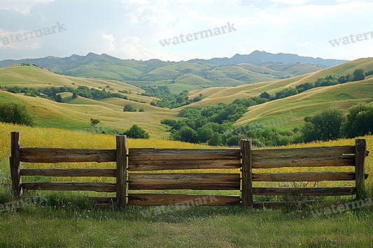 Countryside Fencing Backdrop Images