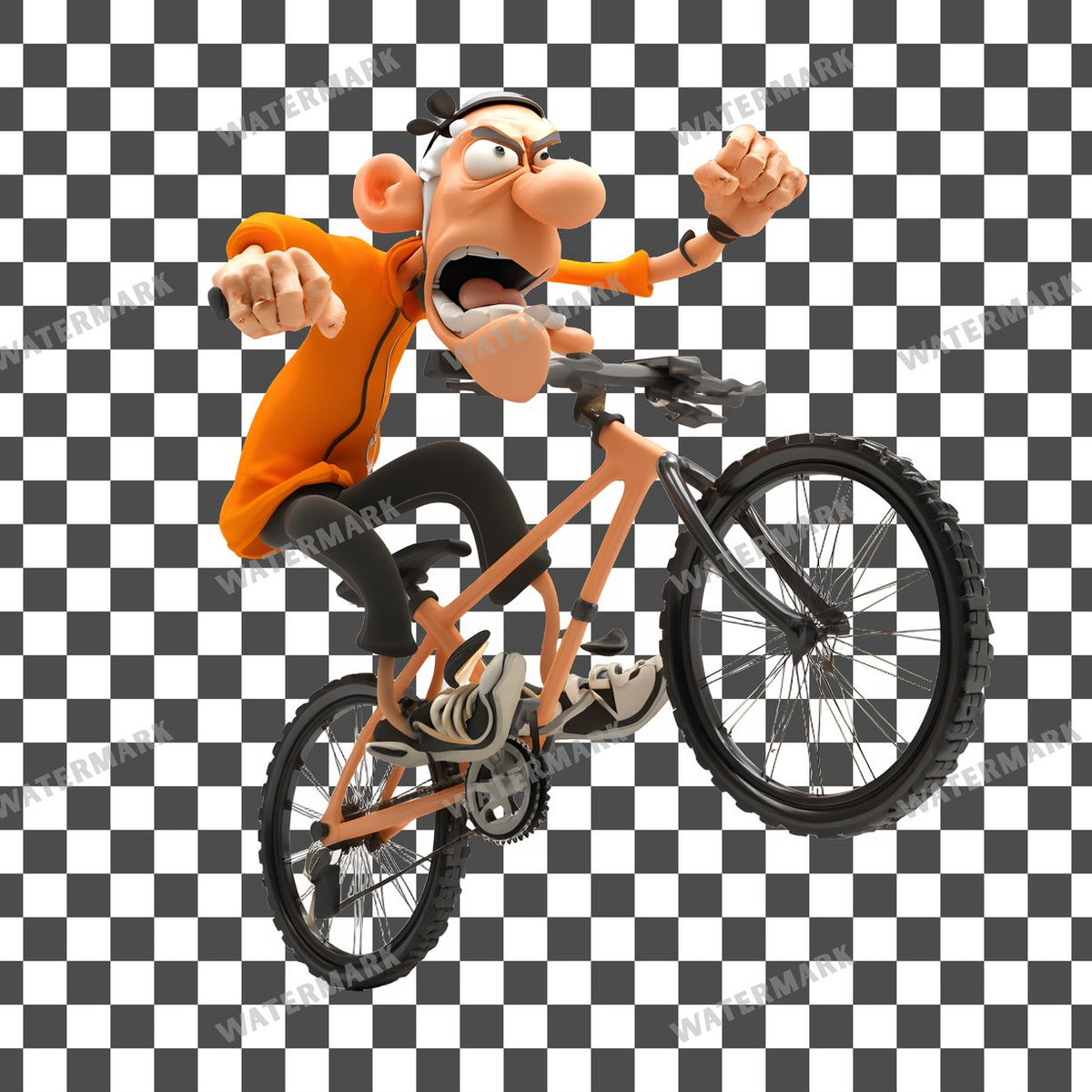Cyclist Clipart Pngs
