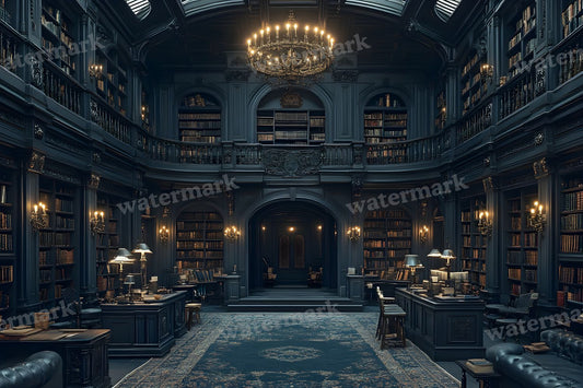 Dark Academia Study Backdrop Images