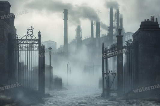 Dickens Cinematic Rendering Backdrop Images