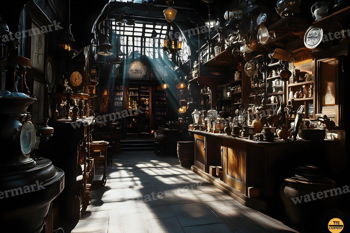 Dickens Cinematic Rendering Backdrop Images