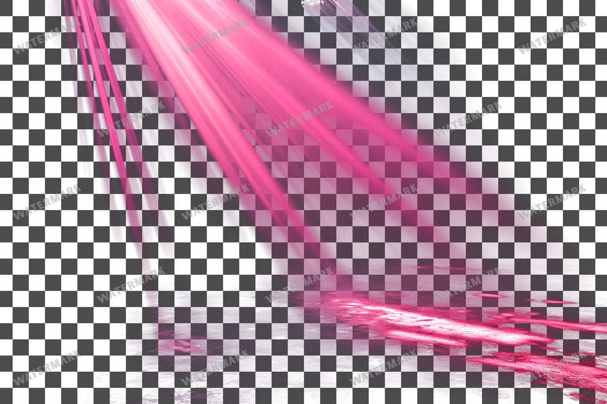 Directional Pink Light Sharp Focused Transparent Overlay Pngs