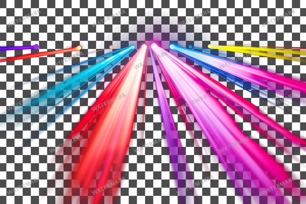 Disco Light Transparent Overlay Pngs