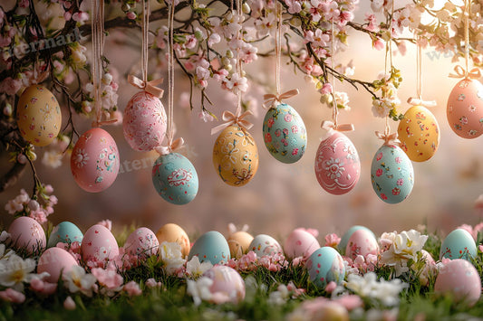 Easter Egg Tree Backdrop Images