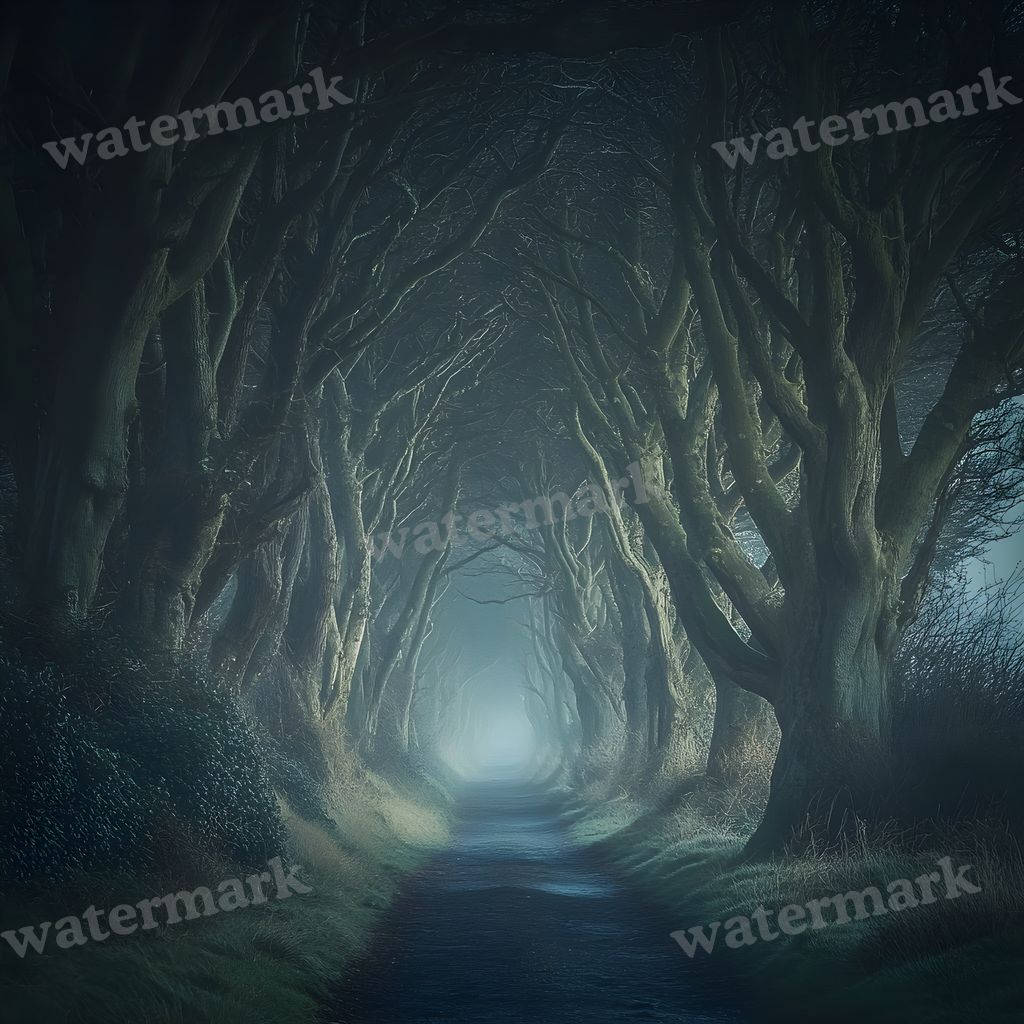 Eerie Forest Backdrop Images