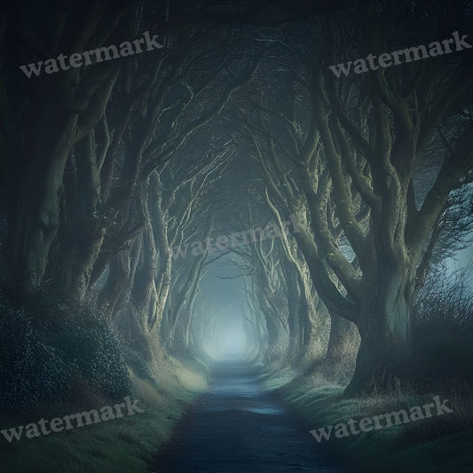 Eerie Forest Backdrop Images
